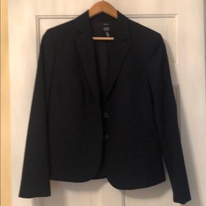 Nave Blue Blazer -Stretch fabric